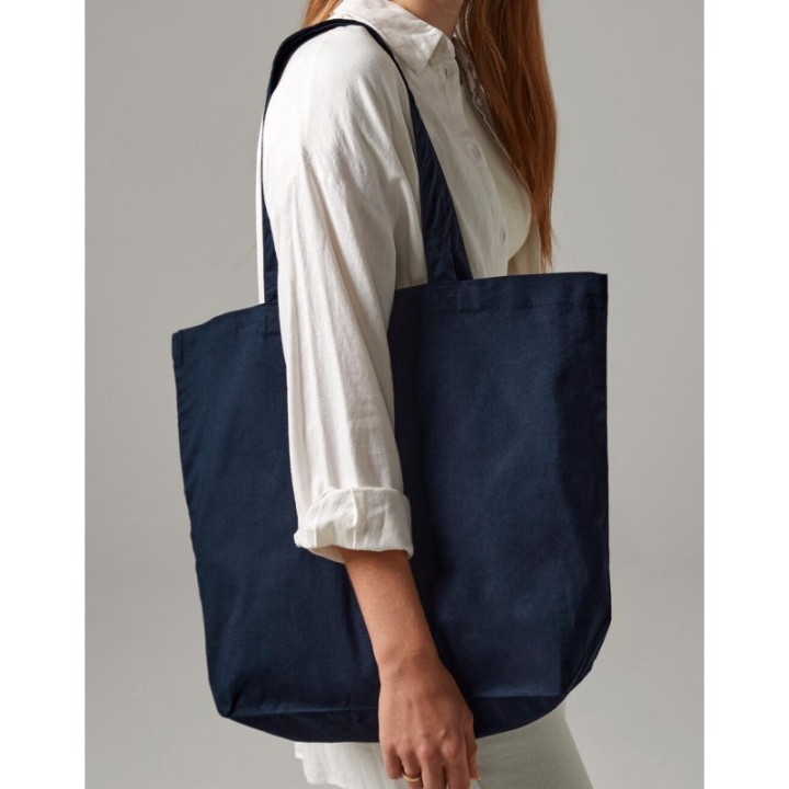 Bolsa Maxi de Algodón con Fuelle 140g | Stamptee