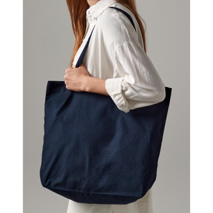 Bolsa Maxi de Algodón con Fuelle 140g | Stamptee