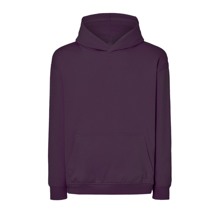 Sudadera capucha oversize bolsillo canguro 320g/m2