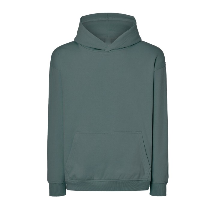 Sudadera capucha oversize bolsillo canguro 320g/m2